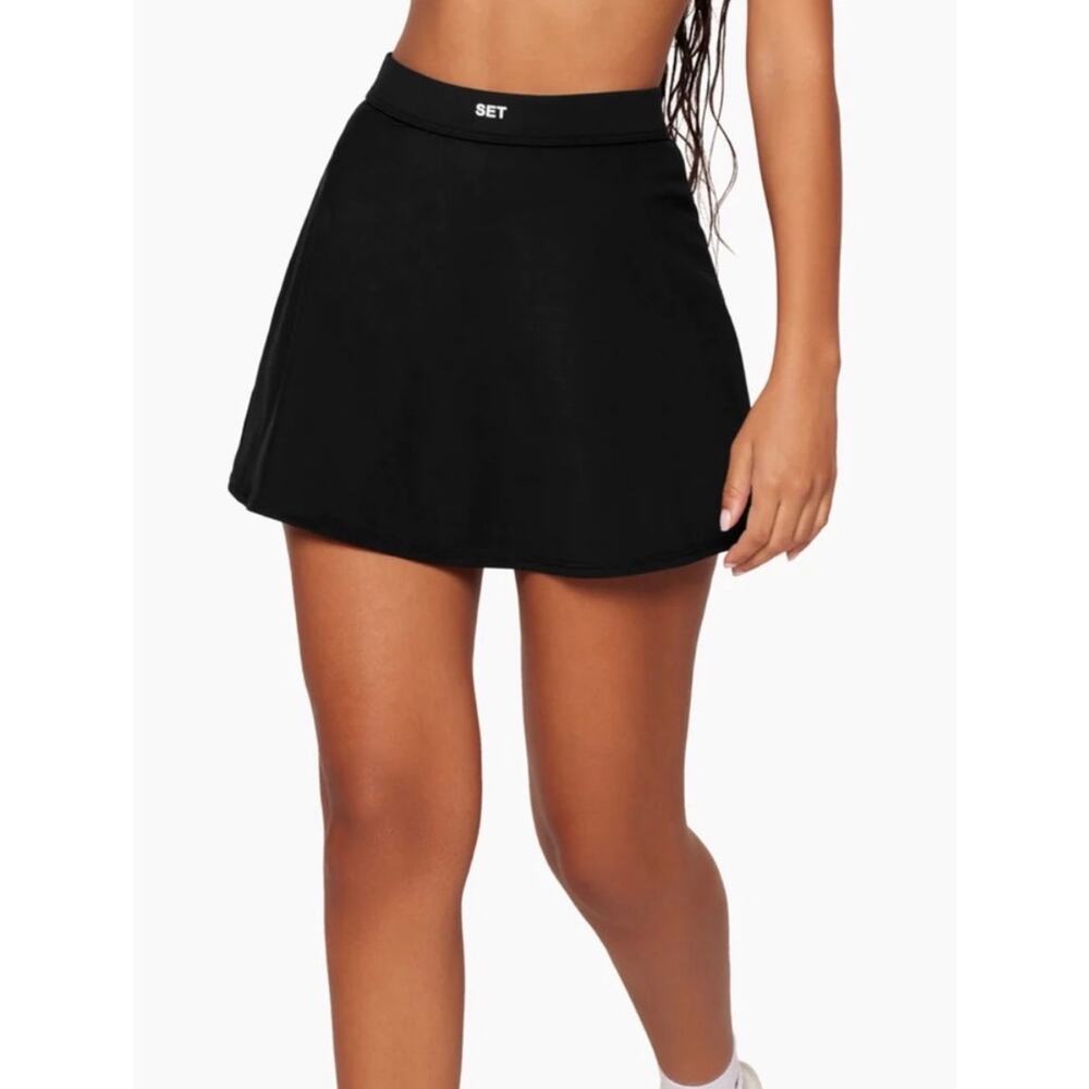 SET Active Sportbody Skort Athletic Pickleball Tennis Black XS